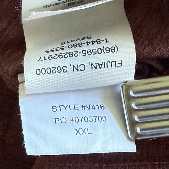 Vuori Sunday Performance Jogger Pants Mens XXL Oxblood Maroon Tapered - Picture 4 of 11